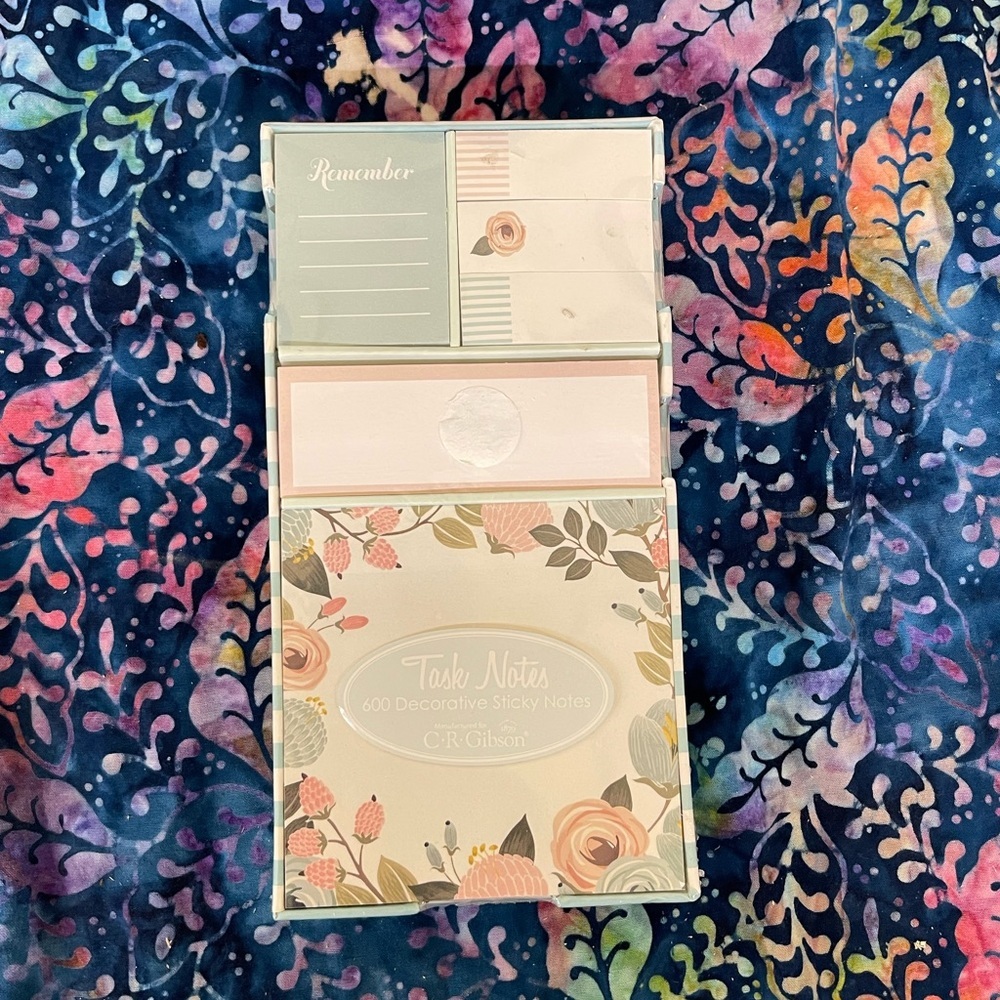 CR Gibson Task Notes journaling post its Sticky notes